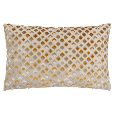 Paoletti Lexington Velvet Jacquard Feather Rich Cushion - image 1