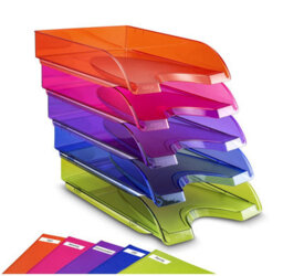 CED Happy By Cep Letter Tray Multicoloured Pack Of 5