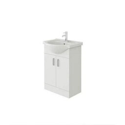 Bathroom Vanity Unit Wc Toilet Pam Cistern Cabinet Storage Furniture Set 1450mm - thumbnail 1