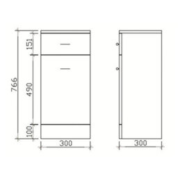 Bathroom Vanity Unit Wc Toilet Pam Cistern Cabinet Storage Furniture Set 1450mm - thumbnail 4