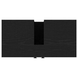 Walplus Bathroom Sink Cabinet Black Oak 60X30X60 Cm Engineered Wood - thumbnail 9