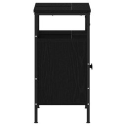 Walplus Bathroom Sink Cabinet Black Oak 60X30X60 Cm Engineered Wood - thumbnail 7