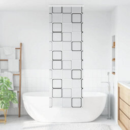 Berkfield Shower Roller Blind With Cassette 80X240 Cm Fabric Width 76 Cm - thumbnail 2
