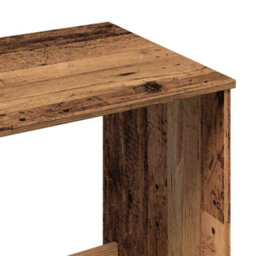 Berkfield Desk Old Wood 100X50X75 Cm Engineered Wood - thumbnail 9