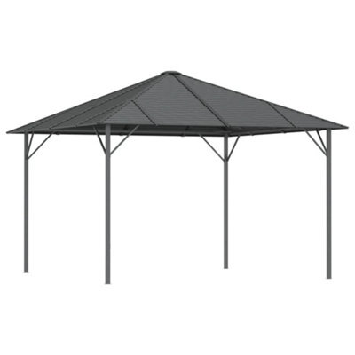 Berkfield Durable Gazebo With Roof 3X3 M Anthracite - image 1