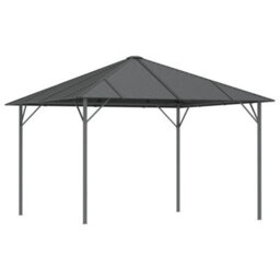 Berkfield Durable Gazebo With Roof 3X3 M Anthracite - thumbnail 1