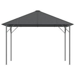 Berkfield Durable Gazebo With Roof 3X3 M Anthracite - thumbnail 3