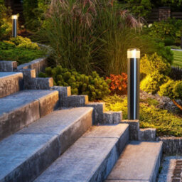 Long Life Lamps Company Outdoor Garden Led Bollard Ground Spike Light Stainless Steel Ip54 Warm White Zlca02 - thumbnail 7