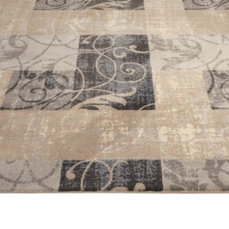 Multi Floral Geometric Luxurious Modern Easy To Clean Rug For Bedroom & Living Room-66 X 229Cm (Runner) - thumbnail 3