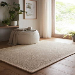 Origins Sisal Boucle With Beige Border Rug -67Cm X 200Cm - thumbnail 1