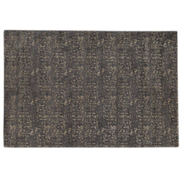 Beliani Rug Esel Gold 140 X 200 Cm Viscose - thumbnail 1