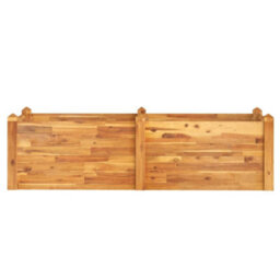 Berkfield Garden Raised Bed 160X60X44 Cm Solid Wood Acacia - thumbnail 3