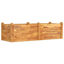 Berkfield Garden Raised Bed 160X60X44 Cm Solid Wood Acacia - thumbnail 2