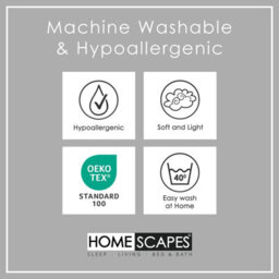 Homescapes Polypropylene Waterproof Duvet Protector, Double - thumbnail 6