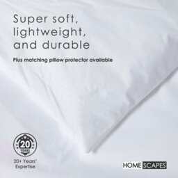Homescapes Polypropylene Waterproof Duvet Protector, Double - thumbnail 4