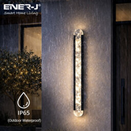 Ener-J Designer Acrylic Wall Light 1000mm Black 42W Cct Dimming - thumbnail 4