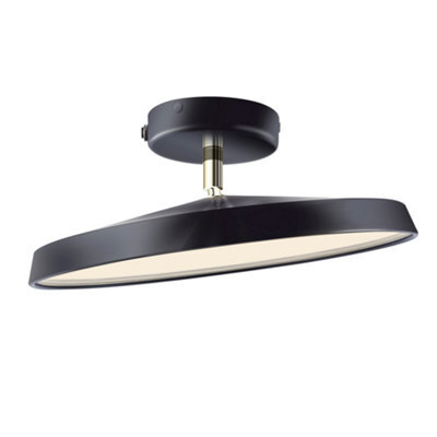Nordlux Kaito Metal Ceiling Light 30,000 Hrs Black,mains Led - image 1