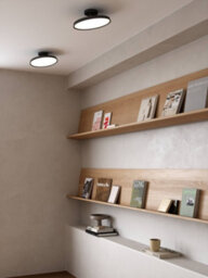 Nordlux Kaito Metal Ceiling Light 30,000 Hrs Black,mains Led - thumbnail 3
