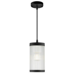 Nordlux Coupar Outdoor Plastic Pendant Light Weatherproof Black,mains - thumbnail 2