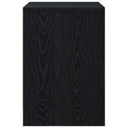 Berkfield Durable Bedside Cabinets 2 Pcs With Drawer Black 40X34X50 Cm - thumbnail 6