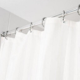 Croydex Modular Shower Curtain Rail Kit Chrome - Ad118941 - thumbnail 2