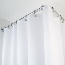 Croydex Modular Shower Curtain Rail Kit Chrome - Ad118941 - thumbnail 3