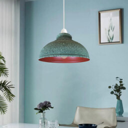 29Cm Orange Lamp Shade Metal Ceiling Light Shade Modern Pendant Lampshade E27 Easy Fit - thumbnail 8