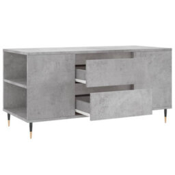 Berkfield Coffee Table Concrete Grey 102X44.5X50 Cm Engineered Wood - thumbnail 6