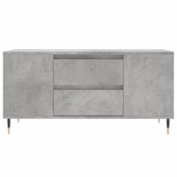 Berkfield Coffee Table Concrete Grey 102X44.5X50 Cm Engineered Wood - thumbnail 5