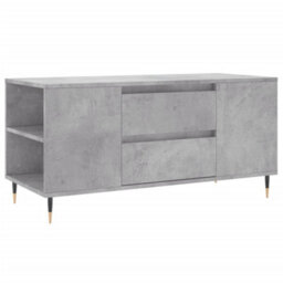 Berkfield Coffee Table Concrete Grey 102X44.5X50 Cm Engineered Wood - thumbnail 2