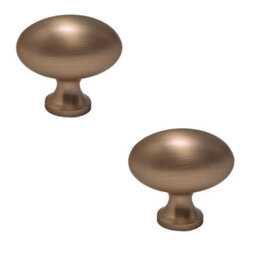Homestylestore 600 X 650mm Navy Blue Wall Mounted Mirrored Door Bathroom Cabinet And Brushed Copper Round Handles - thumbnail 2