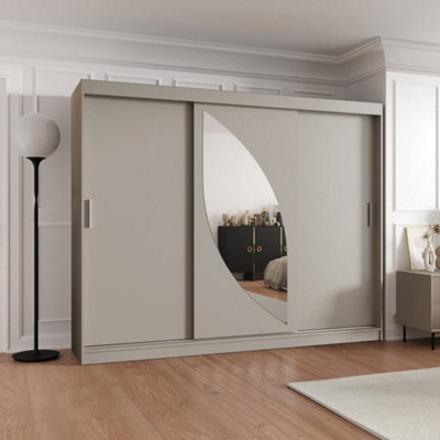 Arte Cashmere Wardrobe W250Cm X H200Cm X D62Cm - Serene, Clutter-Free Storage Solution - image 1