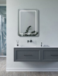 Aquarius Muse 500 X 700mm Rectangle Front-Lit Led Mirror Aqmu0078 - thumbnail 2