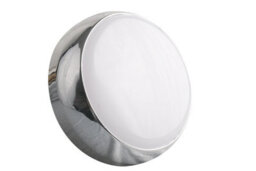 Fern Howard Led Wall Light Or Ceiling Light Flush Fitted 245mm Round Icebreaker Chrome Bulkhead 950Lm Ip44 - thumbnail 6