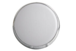 Fern Howard Led Wall Light Or Ceiling Light Flush Fitted 245mm Round Icebreaker Chrome Bulkhead 950Lm Ip44 - thumbnail 5