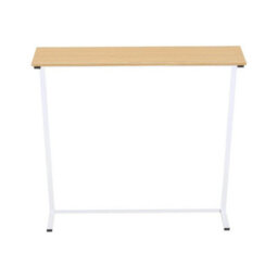 100Cm Long Slim Narrow Console Table Hallway Table Behind Sofa Storage Shelf - thumbnail 4