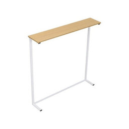 100Cm Long Slim Narrow Console Table Hallway Table Behind Sofa Storage Shelf - thumbnail 5