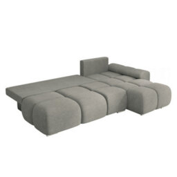 Galeria Corner Sofa Bed Has Storage Right Hand Cream - thumbnail 3
