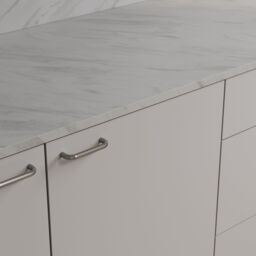 GoodHome Elcot Matt Pebble 3 Drawer Cabinet Front, Pack Of 3 (H)715mm (W)497mm (T)16mm - thumbnail 4