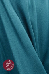 Bricoflor Blackout Curtain With Concealed Loops  - Turquoise - 2,45 X 1,40 M - Plain - thumbnail 3