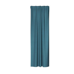 Bricoflor Blackout Curtain With Concealed Loops  - Turquoise - 2,45 X 1,40 M - Plain - thumbnail 6