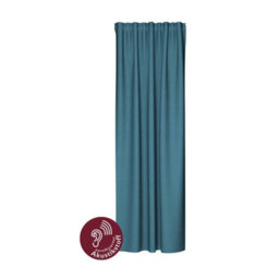 Bricoflor Blackout Curtain With Concealed Loops  - Turquoise - 2,45 X 1,40 M - Plain - thumbnail 5