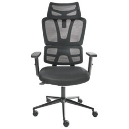 Beliani  Executive Chair Omega Black - thumbnail 6