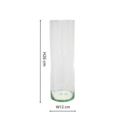 Ivyline Glass Cylinder Lantern With Sand H26Cm D12Cm - thumbnail 4