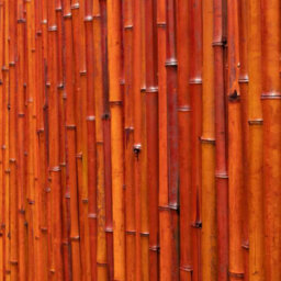 Primrose Thick Red Natural Bamboo Screening Roll Privacy Border Screen 1.9M X 1.8M - thumbnail 3