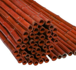 Primrose Thick Red Natural Bamboo Screening Roll Privacy Border Screen 1.9M X 1.8M - thumbnail 7