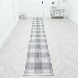 Plaid Indoor/outdoor Hallway Runner Rug - Durable, Reversible & Hardwearing Carpet For Home Or Garden - thumbnail 5
