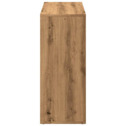 Berkfield Room Divider Bookcase Artisan Oak 69.5X29X69.5 Cm Engineered Wood - thumbnail 6