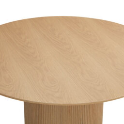 Home Detail Talia Natural Round Japandi Table - thumbnail 4