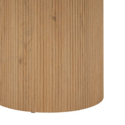 Home Detail Talia Natural Round Japandi Table - thumbnail 6
